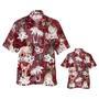 American Hairless Terrier Hawaiian Shirt, Dog Red Tribal Hawaii Shirt Summer