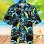 Angus Cattle Jungle Leaves All Over Printed Hawaiian Shirt, Farm Hawaiian Shirt, Farmer Hawaii