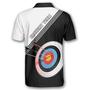 Archery Practice Makes Perfect Custom Archery Shirts For Men, Uniform For Team Archery
