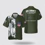 Army Hawaiian Shirt, Us Army Paratroopers With The Airborne Division Parachute Pocket Hawaiian Shirt