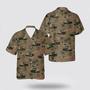 Army Hawaiian Shirt, Us Army Medium Tank Sherman Hawaiian Shirt