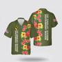 Army Hawaiian Shirt, Us Army Cavalry Division Sustainment Brigade Hawaiian Shirt, Military Hawaiian Shirt