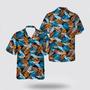 Army Hawaiian Shirt, Us Army Master Flight Surgeon Wings Hawaiian Shirt