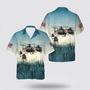 Army Hawaiian Shirt, Us Army Boeing The Little Bird Hawaiian Shirt, Military Hawaiian Shirt