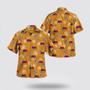 Army Hawaiian Shirt, Us Army Armored Division Old Ironsides Hawaiian Shirts, Military Hawaiian Shirt