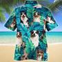 Australian Shepherd Dog Lovers Hawaiian Style For Summer Hawaiian Shirt, Farm Hawaiian Shirt, Farmer Hawaii