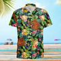 Baseball Flower Hawaiian Shirt, Game Day Hawaiian Shirt, Gift For Baseball Lovers