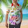 Bear Pride Hawaiian Shirt For Lgbt, Lgbt Rainbow Flag Hawaiian Shirts, Heart Rainbow Color Hawaiian Full Printed Shirt