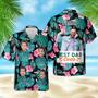 Best Dad Ever Tropical Personalized Hawaiian Aloha Shirts - Gift For Father's Day