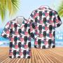 Black Angus American Flag Hawaiian Shirt, Farm Hawaiian Shirt, Farmer Hawaii