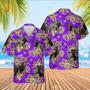 Black Angus Cattle Lovers Aloha Pattern All Over Printed Hawaiian Shirt