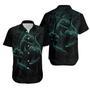 Black Cool Dinosaur Hawaiian Aloha Shirts