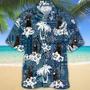 Black Labrador Hawaiian Shirt With Pocket, Black Dog Hawaii Shirts, Hawaii Dog Shirts