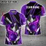 Bowling And Pins Speed Fire Multicolor Option Customized Name Shirt, Idea Gift For Bowler