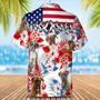 Boxer Hawaiian Shirt, Cool Hawaii Aloha Beach Shirts For Dog Lovers, Dog In Hawaiian Shirt