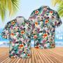 Brahman Cows With Flowers Hawaiian Shirt, Farm Hawaiian Shirt, Farmer Hawaii