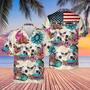 Brahman Happiness Flowers Hawaiian Shirt, Farm Hawaiian Shirt, Farmer Hawaii