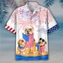 Bulldog Hawaii Aloha Beach Shirts For Summer, Dog Hawaii Shirt For Independence Day Freedom Of Usa, Gift To Dog Lovers