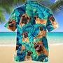 Bullmastiff Dog Lovers Hawaiian Style For Summer Hawaiian Shirt, Farm Hawaiian Shirt, Farmer Hawaii