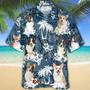 Cardigan Welsh Corgi Hawaiian Shirt, Full Print Dog In Hawaii Shirts For Travel Summer