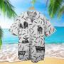 Cattle Pattern - Hawaiian Shirt, Unisex Print Aloha Short Sleeve Casual Shirt, Cow Hawaiian Shirt