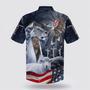 Christian Hawaiian Shirt, Jesus Lion And The Lamb Eagle Hawaiian Shirts