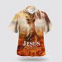 Christian Hawaiian Shirt, The Hand Of God Jesus Is My Savior Hawaiian Shirts