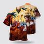 Christian Hawaiian Shirt, Chess Battle Satan Jesus Cool Style Hawaiian Shirts