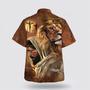 Christian Hawaiian Shirt, Jesus Lion Of Judah Hawaiian Shirts For Men