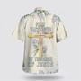 Christian Hawaiian Shirt, Fully Vaccinated By The Blood Of Jesus Cross Hawaiian Shirt