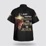 Christian Hawaiian Shirt, I Just Tested Positive For Faith In Jesus Horse Christian Cross Hawaiian Shirts