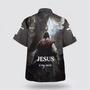 Christian Hawaiian Shirt, Jesus Is My Savior Christ Jesus And The Lion Christian Hawaiian Shirt