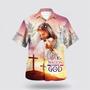 Christian Hawaiian Shirt, Lamb Of God Jesus Christ Hawaiian Shirt, One Nation Under God Hawaiian Shirts