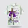 Christian Hawaiian Shirt, It Is Not About The Bunny It's About The Lamb Hawaiian Shirt