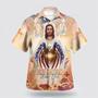 Christian Hawaiian Shirt, Jesus Eagle And One Nation Under God Hawaiian Shirts