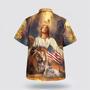 Christian Hawaiian Shirt, Jesus Lion And The Lamb Hawaiian Shirts