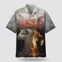 Christian Hawaiian Shirt, Jesus Open Hand Lion And The Sheep Hawaiian Shirt