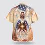 Christian Hawaiian Shirt, Jesus Eagle And One Nation Under God Hawaiian Shirts