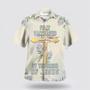 Christian Hawaiian Shirt, Fully Vaccinated By The Blood Of Jesus Cross Hawaiian Shirt