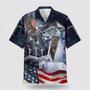 Christian Hawaiian Shirt, Jesus Lion And The Lamb Eagle Hawaiian Shirts