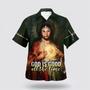 Christian Hawaiian Shirt, God Is Good All The Time Sacred Heart Hawaiian Shirts