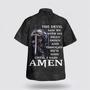 Christian Hawaiian Shirt, Prayer Warriors With Cross Christian Faith Summer Hawaiian Shirt