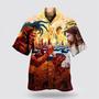 Christian Hawaiian Shirt, Chess Battle Satan Jesus Cool Style Hawaiian Shirts