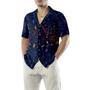 Christmas Musical Instruments Pattern Hawaiian Shirt, Xmas Hawaiian Shirts