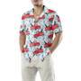 Christmas Red Retro Truck With Candy Cane Hawaiian Shirt, Xmas Hawaiian Shirts