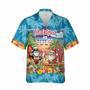 Christmas Santa Claus Surfing Hawaiian Shirt, Xmas Hawaiian Shirts