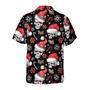 Christmas Skulls With Candy Canes Christmas Hawaiian Shirt, Xmas Hawaiian Shirts