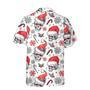 Christmas Skulls With Candy Canes White Version Christmas Hawaiian Shirt, Xmas Hawaiian Shirts