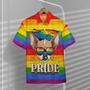 Colorful Pride Shirt For Transgender, Awesome Background Design Hawaiian Shirt