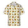 Corn And Sunflower All Over Printed Hawaiian Shirt, Farm Hawaiian Shirt, Farmer Hawaii